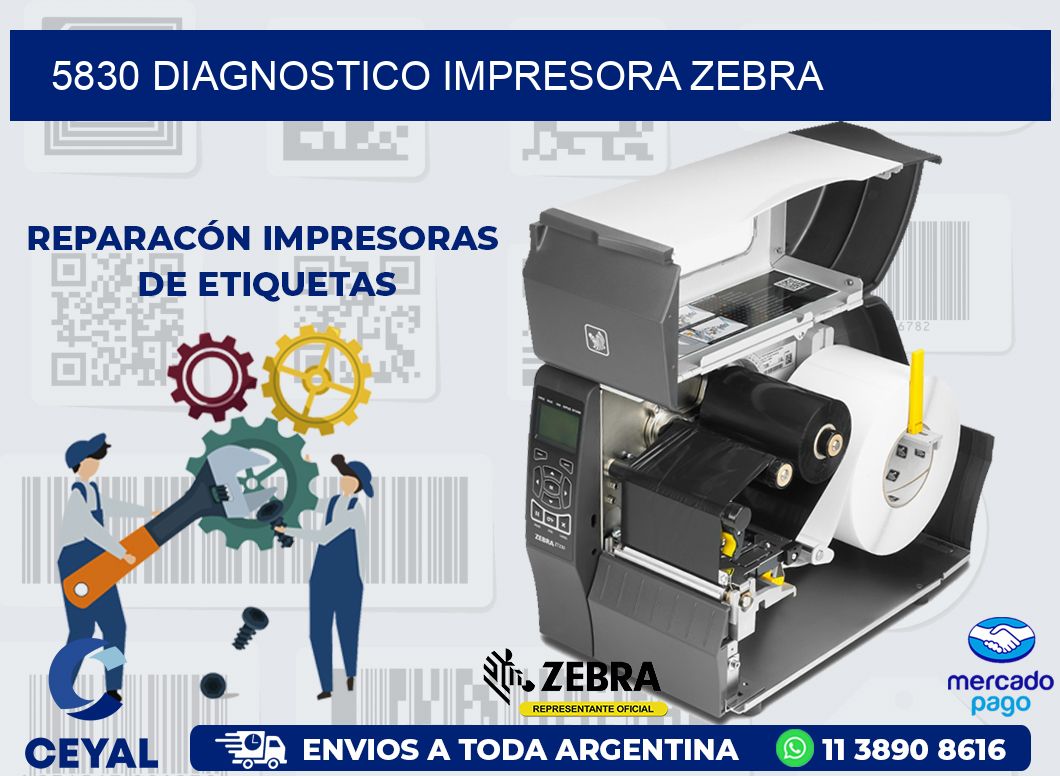 5830 DIAGNOSTICO IMPRESORA ZEBRA