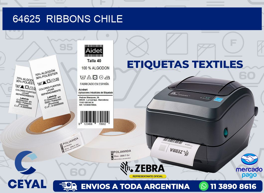 64625  RIBBONS CHILE