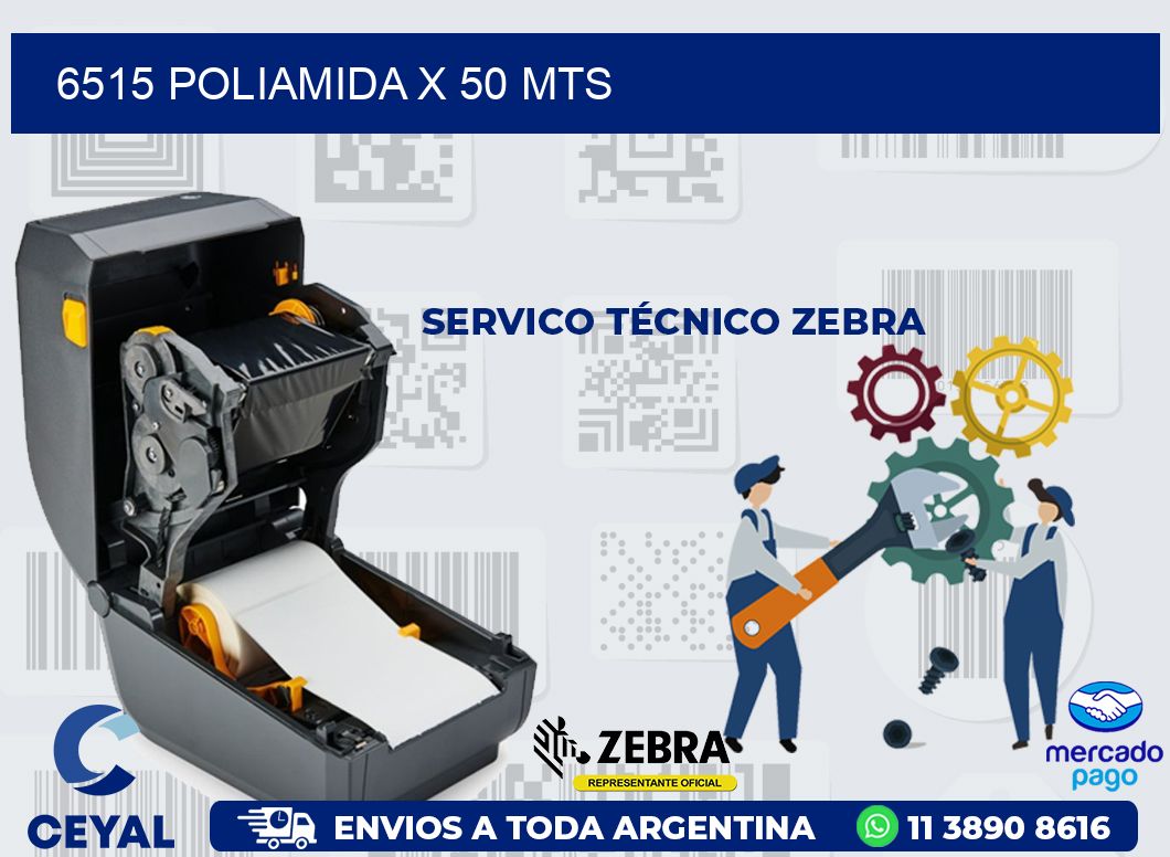 6515 POLIAMIDA X 50 MTS