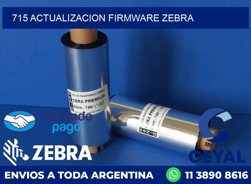 715 ACTUALIZACION FIRMWARE ZEBRA