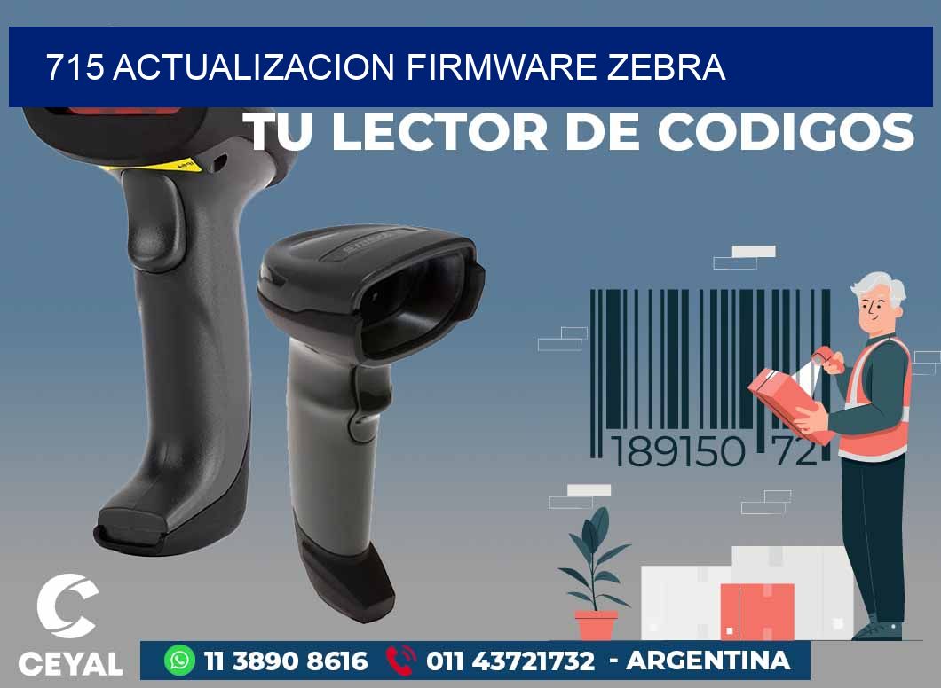 715 ACTUALIZACION FIRMWARE ZEBRA