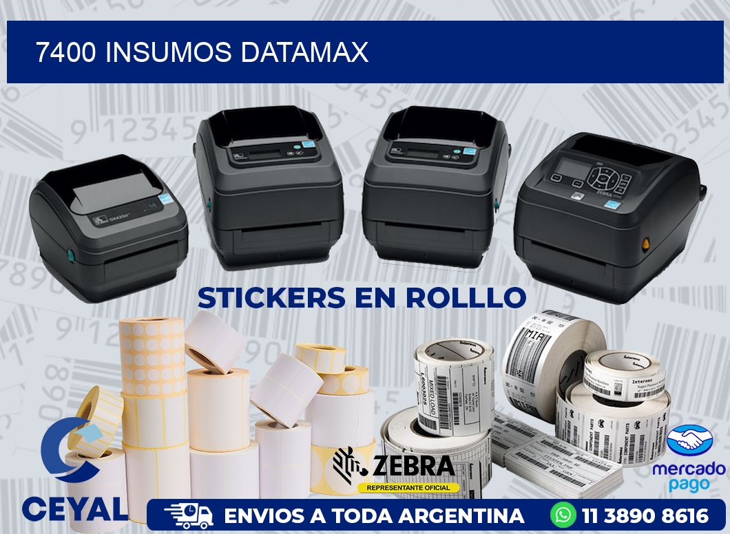 7400 INSUMOS DATAMAX