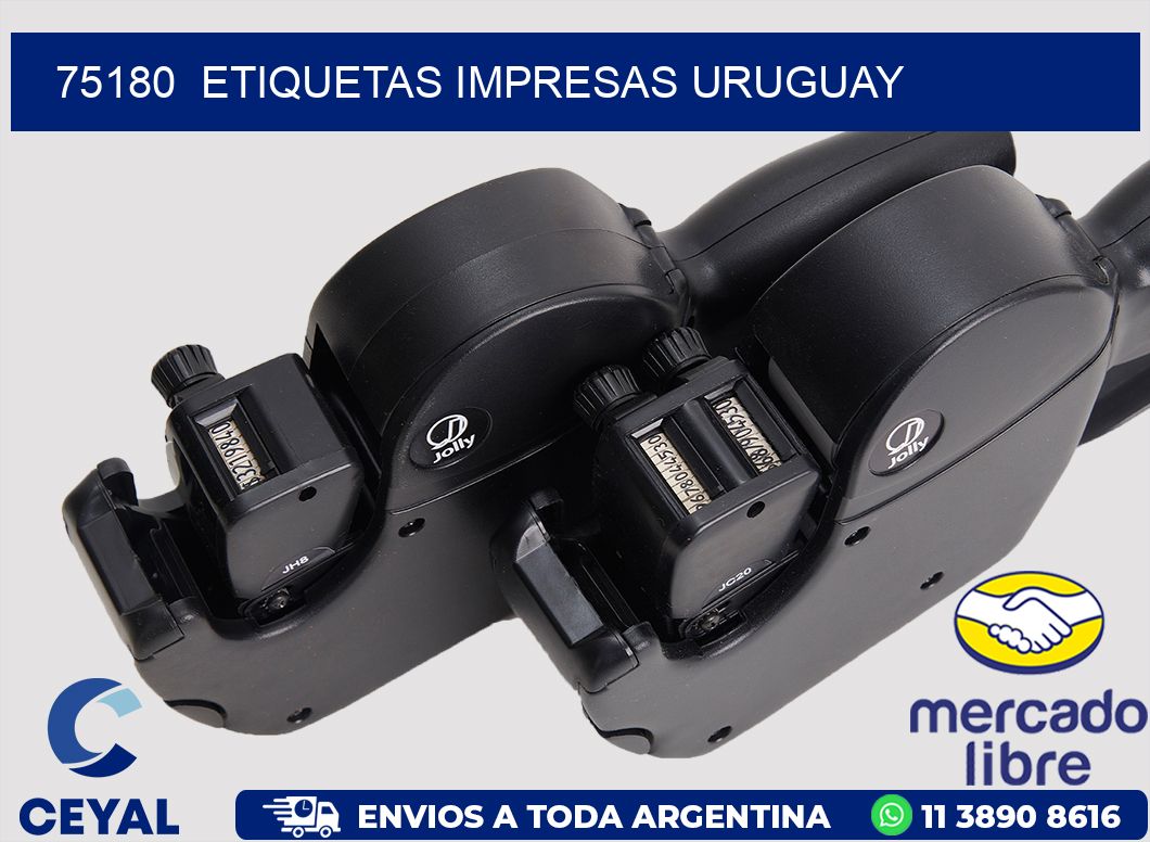 75180  ETIQUETAS IMPRESAS URUGUAY