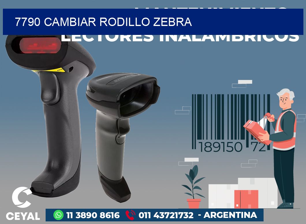 7790 CAMBIAR RODILLO ZEBRA