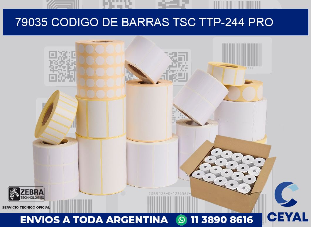 79035 CODIGO DE BARRAS TSC TTP-244 PRO