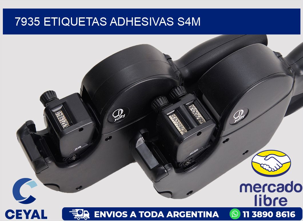 7935 ETIQUETAS ADHESIVAS S4M