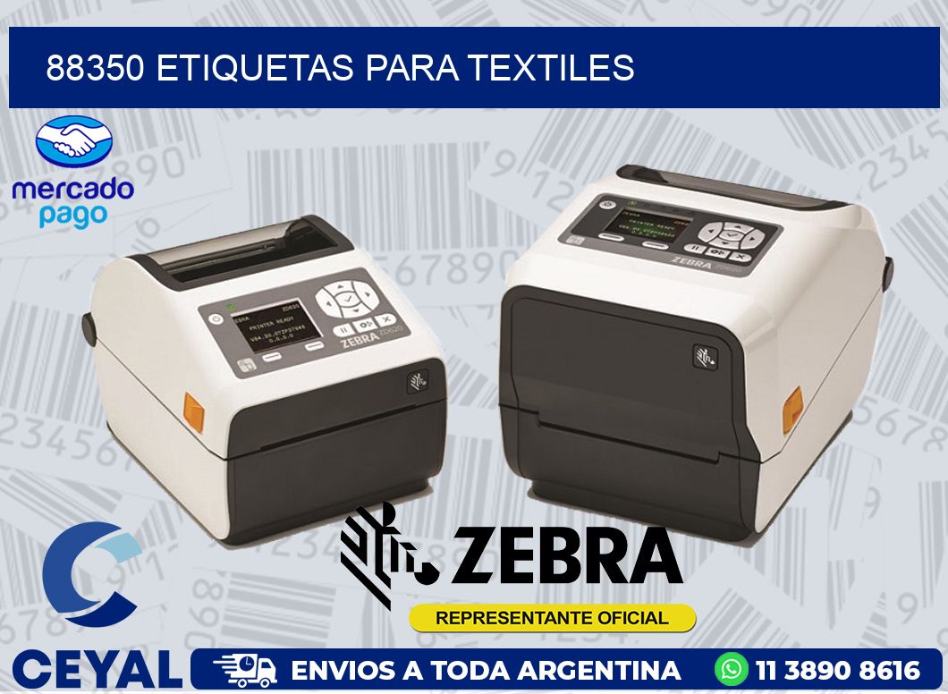 88350 ETIQUETAS PARA TEXTILES