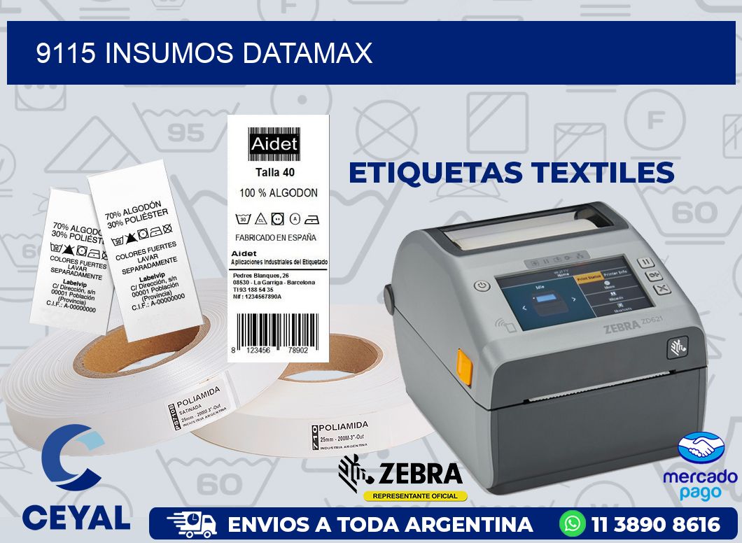 9115 INSUMOS DATAMAX