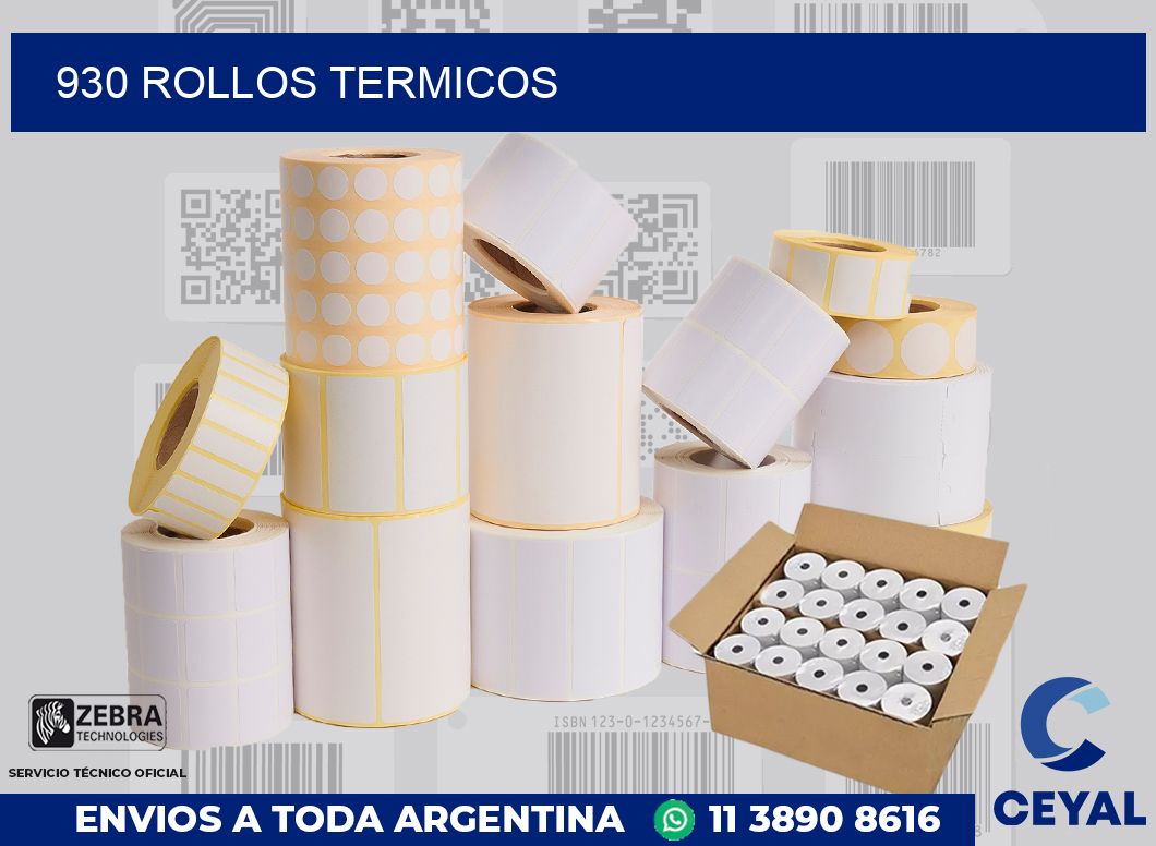 930 ROLLOS TERMICOS