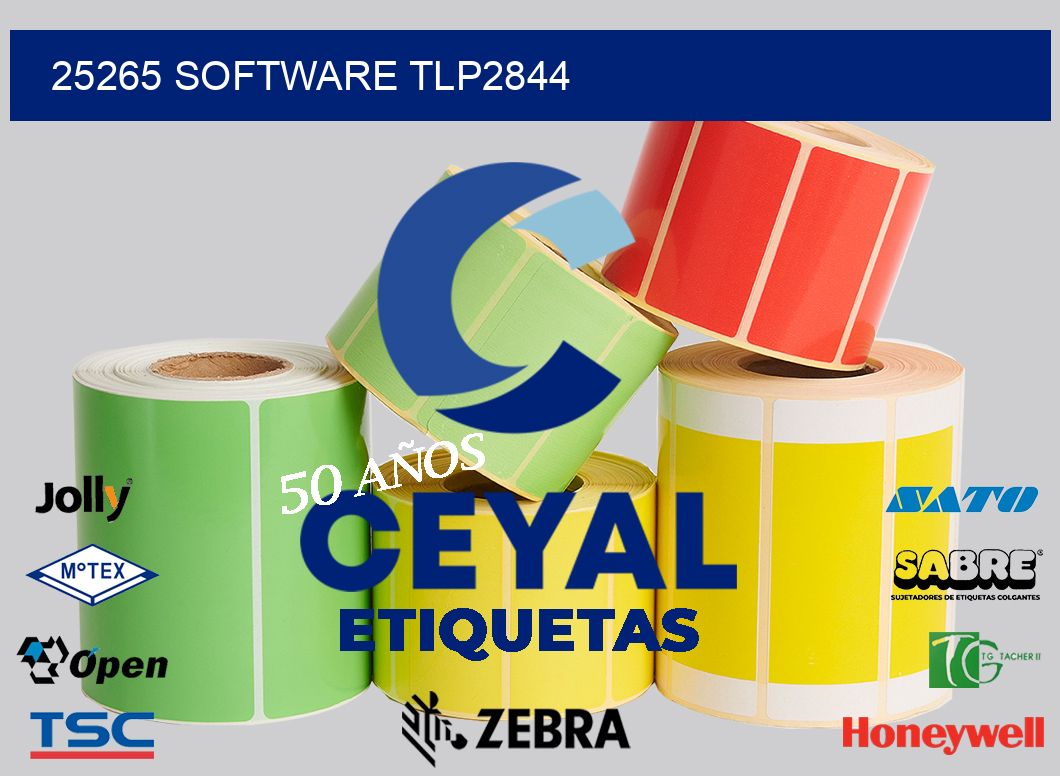 25265 SOFTWARE TLP2844