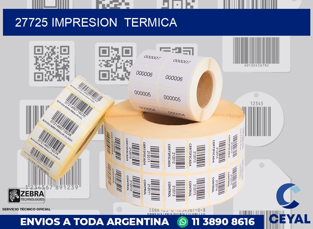 27725 impresion  termica