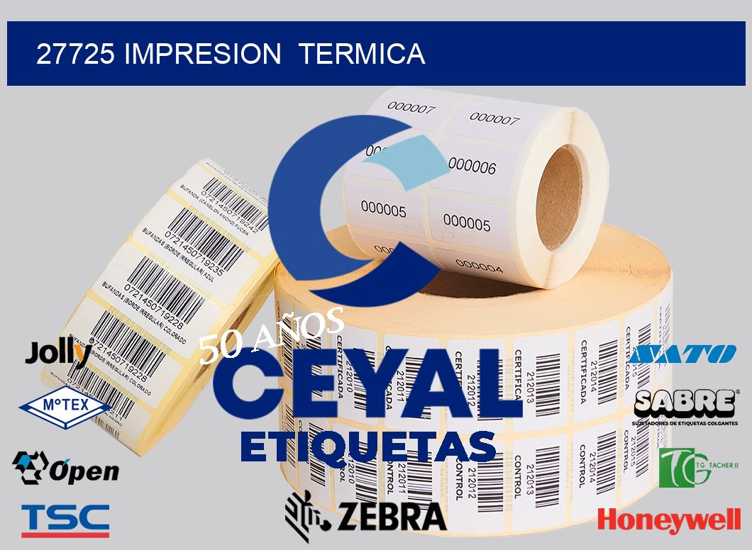 27725 impresion  termica