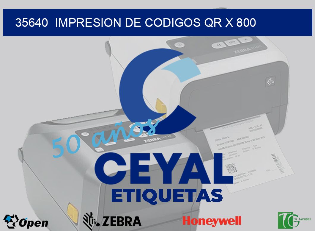 35640  impresion de codigos qr x 800