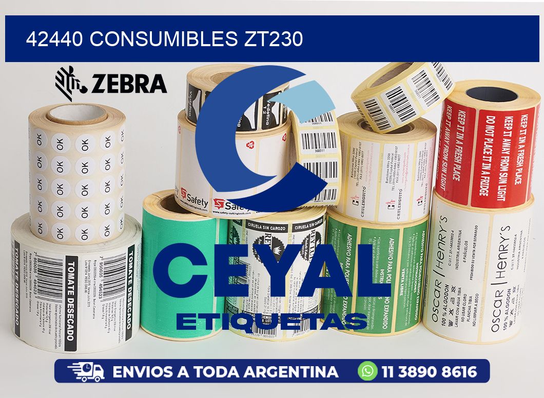 42440 CONSUMIBLES ZT230