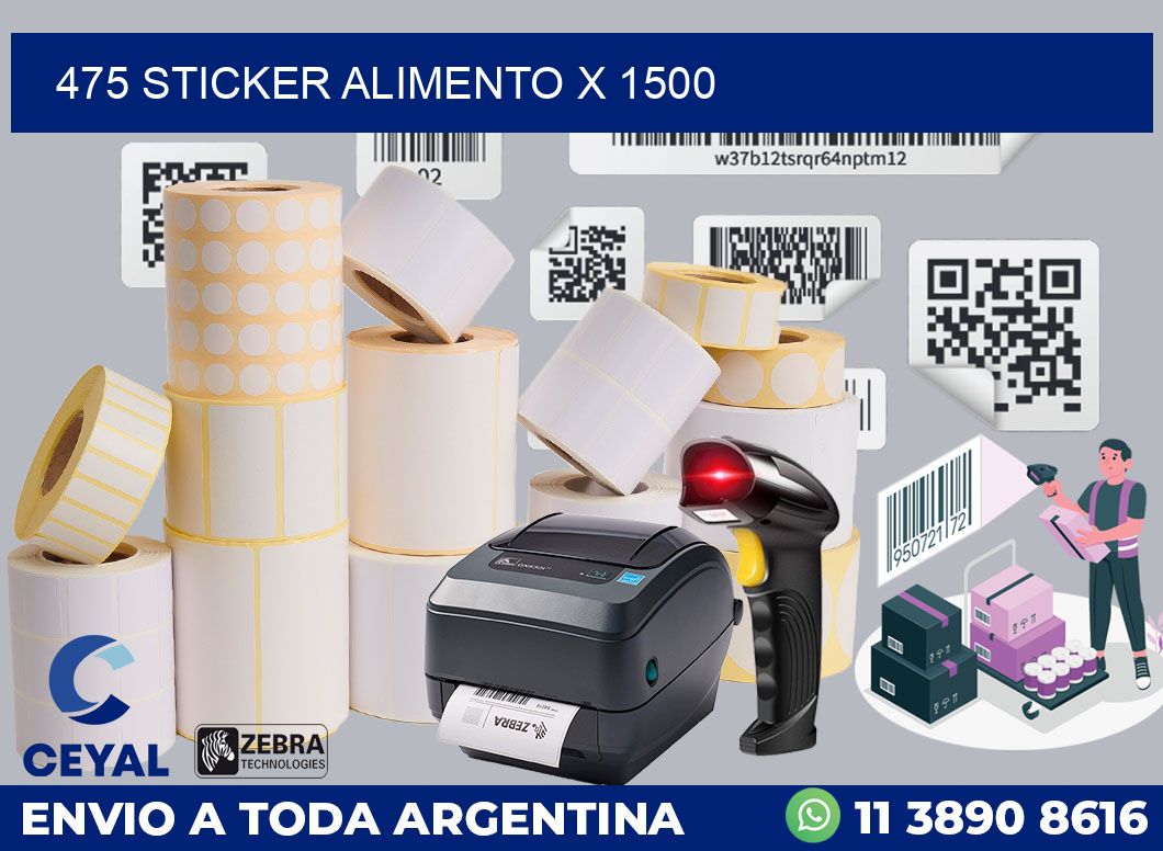 475 sticker alimento x 1500