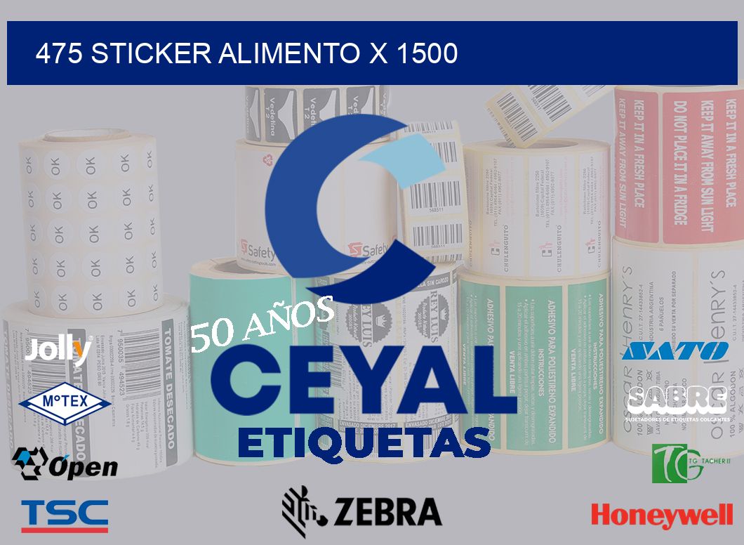 475 sticker alimento x 1500