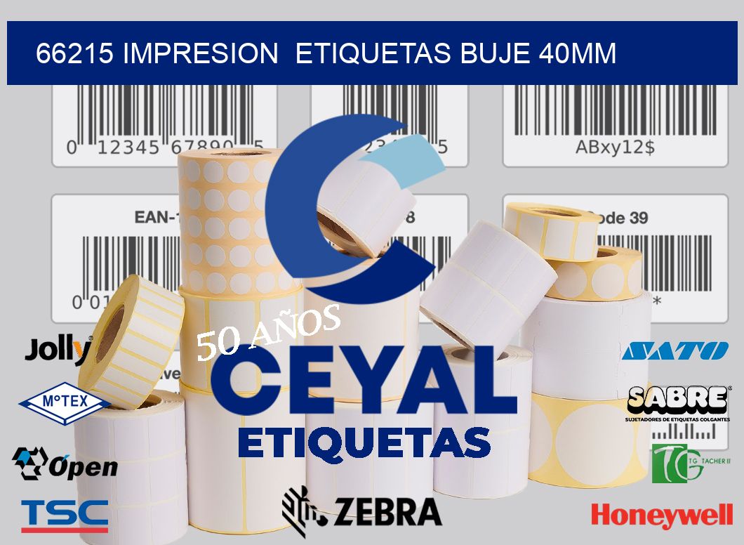 66215 impresion  etiquetas buje 40mm