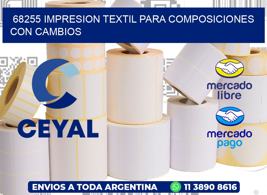 68255 IMPRESION TEXTIL PARA COMPOSICIONES CON CAMBIOS