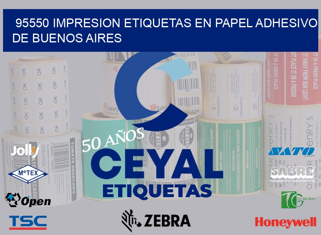 95550 IMPRESION ETIQUETAS EN PAPEL ADHESIVO DE BUENOS AIRES