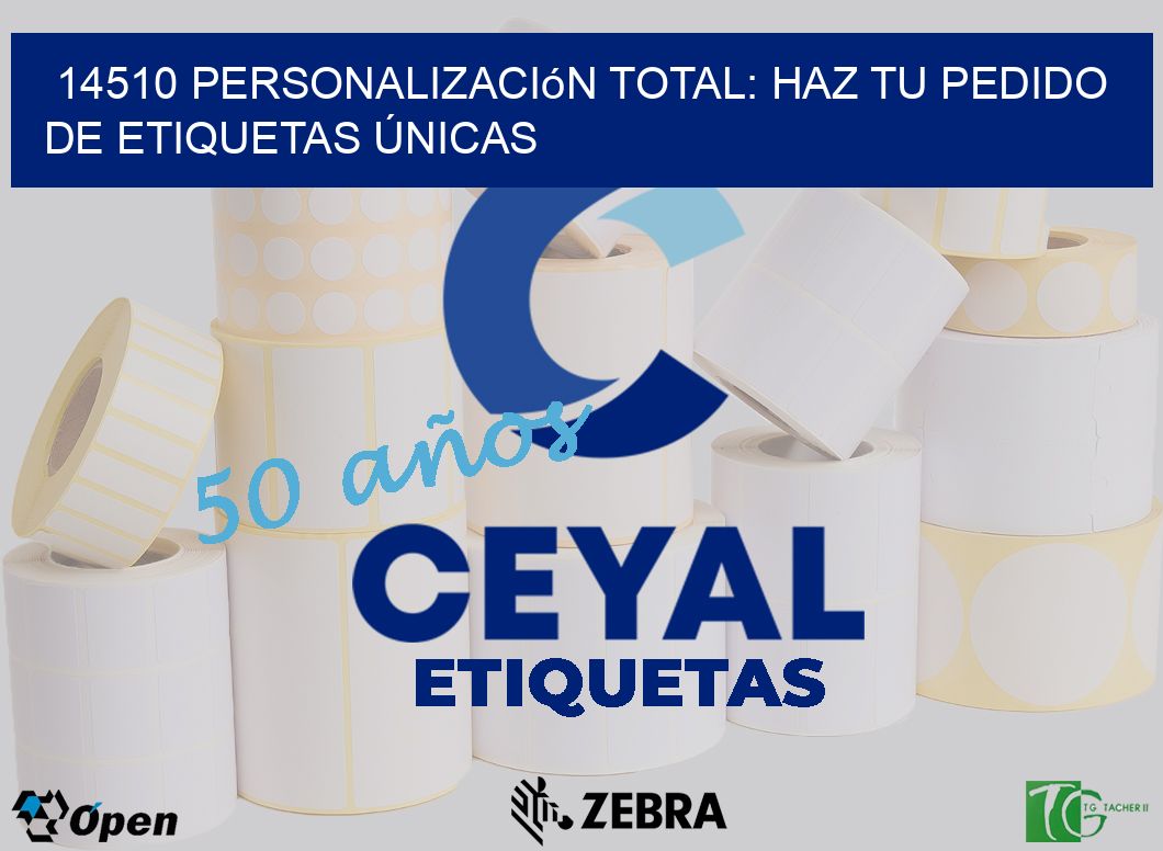 14510 Personalización Total: Haz tu Pedido de Etiquetas Únicas