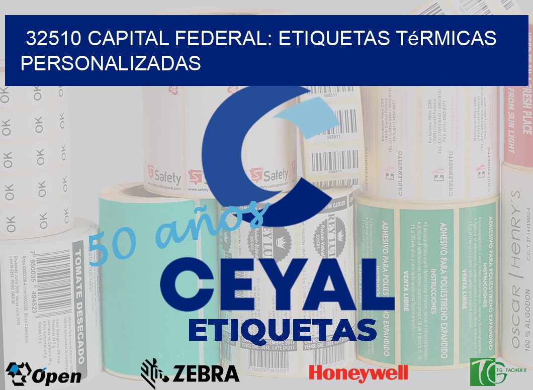 32510 Capital Federal: Etiquetas Térmicas Personalizadas