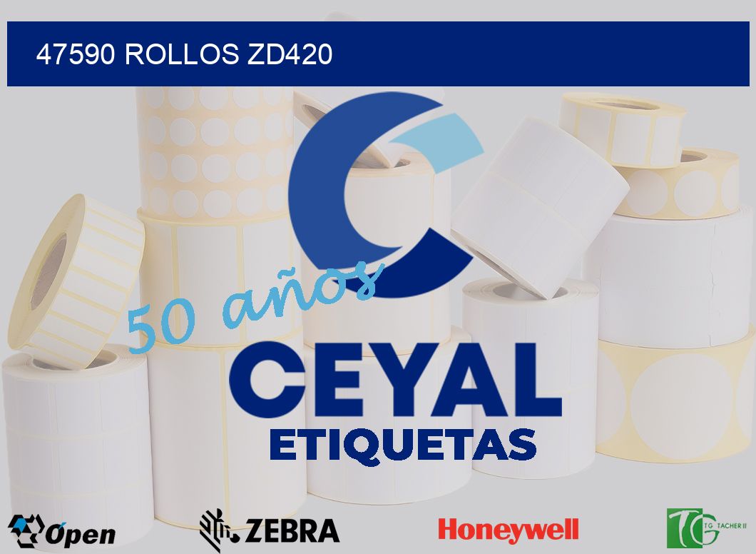 47590 ROLLOS ZD420