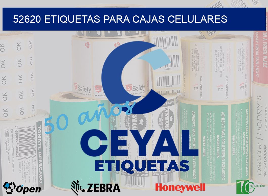 52620 etiquetas para cajas celulares