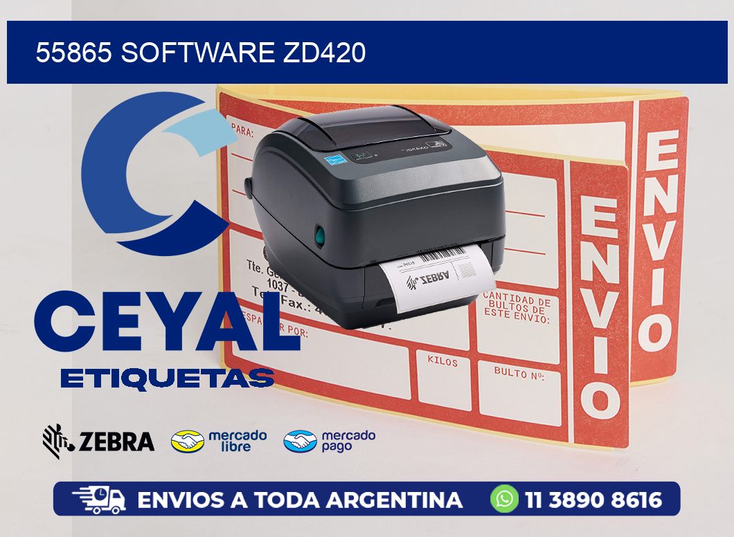 55865 SOFTWARE ZD420