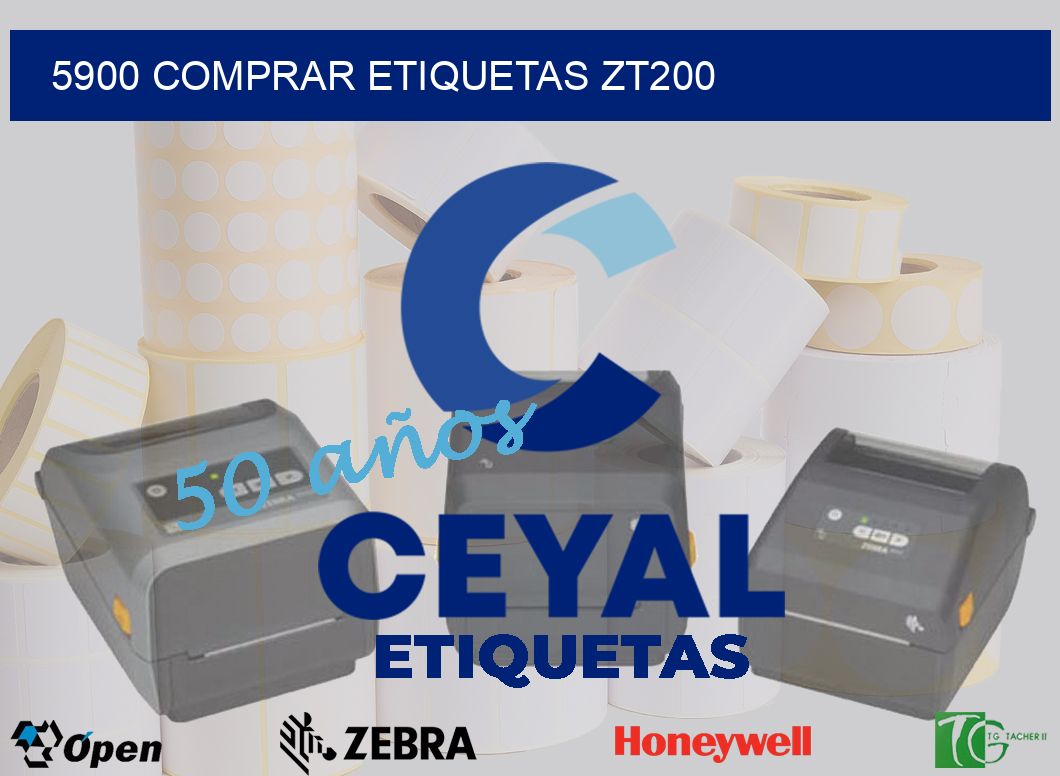 5900 COMPRAR ETIQUETAS ZT200