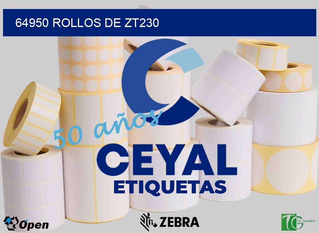 64950 ROLLOS DE ZT230