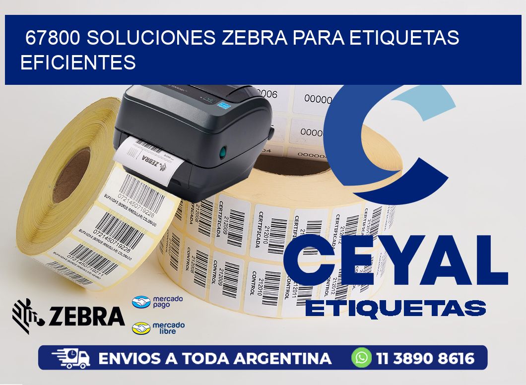 67800 Soluciones Zebra para Etiquetas Eficientes