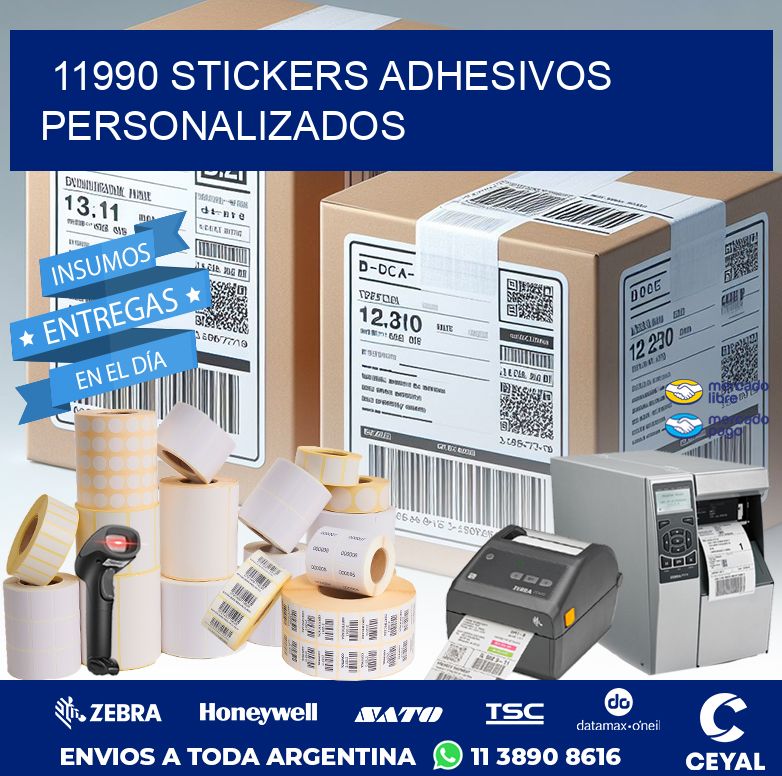 11990 STICKERS ADHESIVOS PERSONALIZADOS