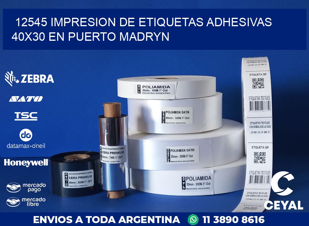 12545 IMPRESION DE ETIQUETAS ADHESIVAS 40X30 EN PUERTO MADRYN