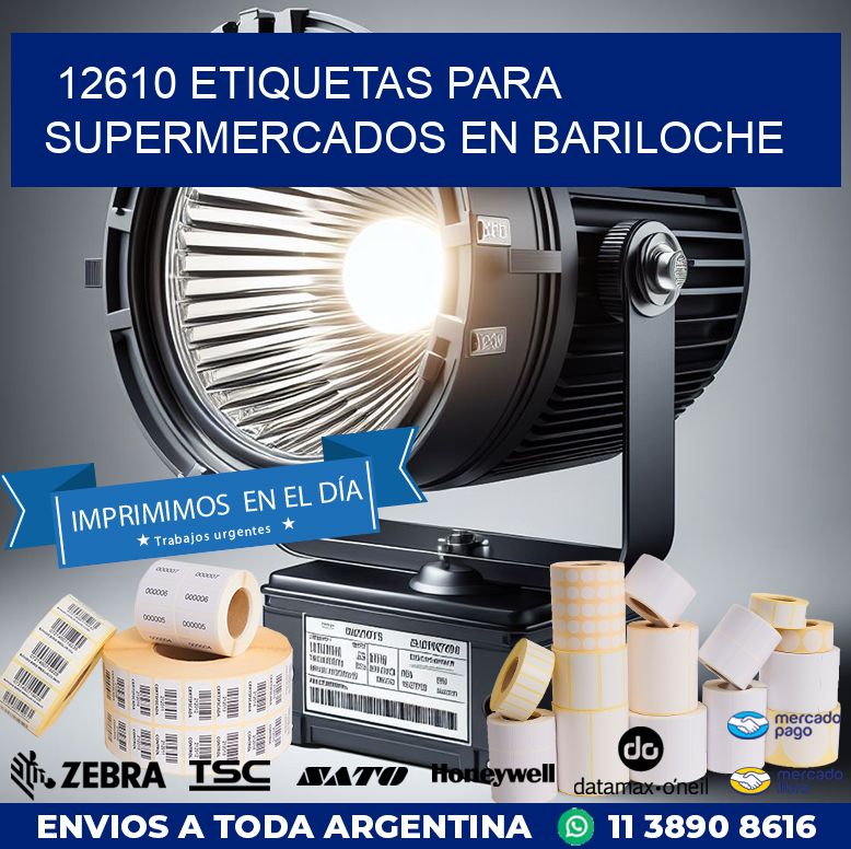 12610 ETIQUETAS PARA SUPERMERCADOS EN BARILOCHE