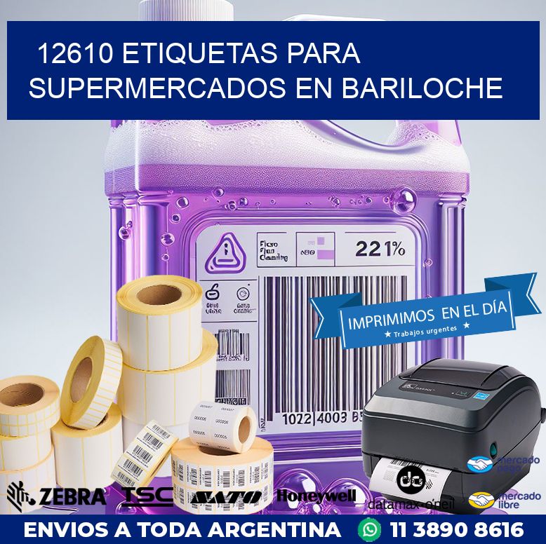 12610 ETIQUETAS PARA SUPERMERCADOS EN BARILOCHE