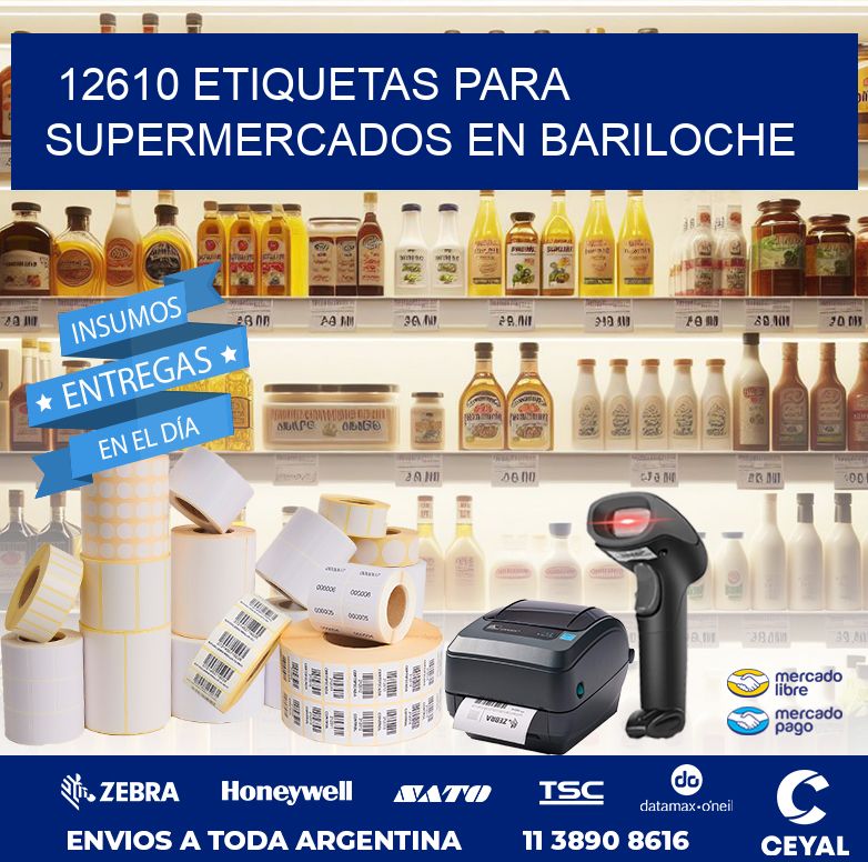 12610 ETIQUETAS PARA SUPERMERCADOS EN BARILOCHE