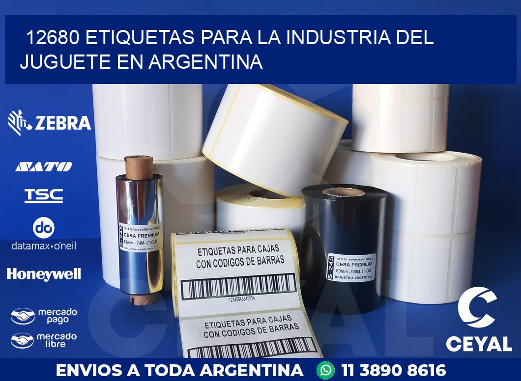 12680 ETIQUETAS PARA LA INDUSTRIA DEL JUGUETE EN ARGENTINA