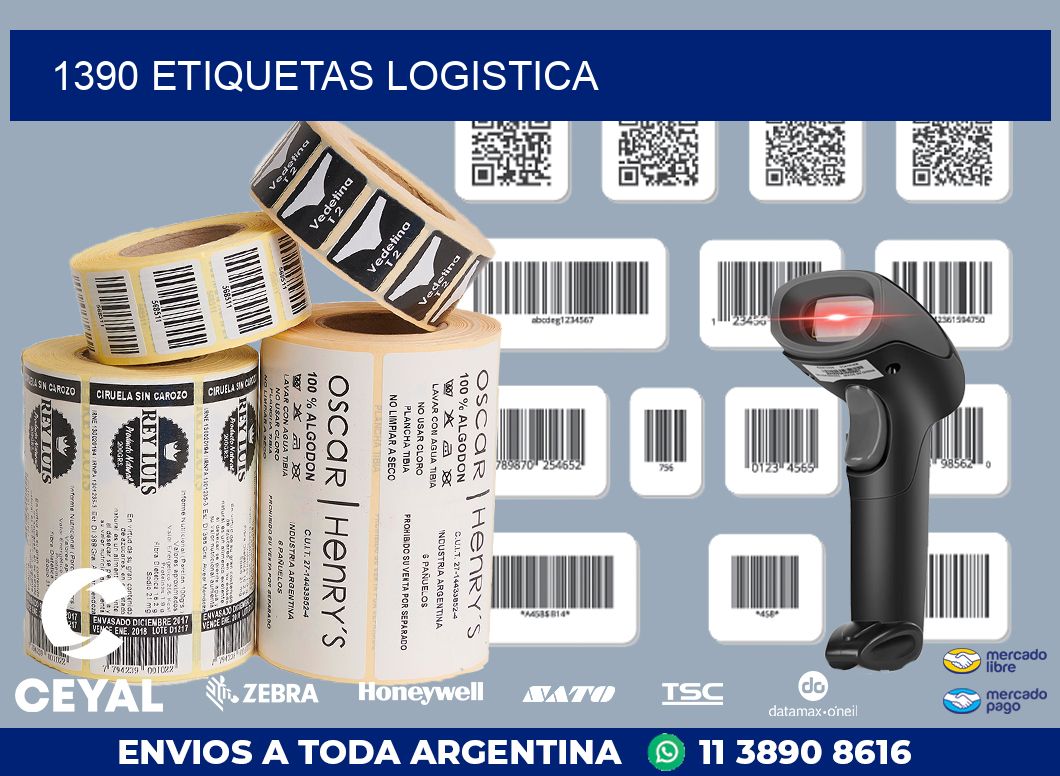 1390 ETIQUETAS LOGISTICA