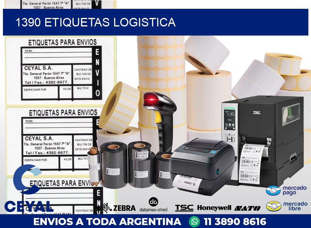 1390 ETIQUETAS LOGISTICA