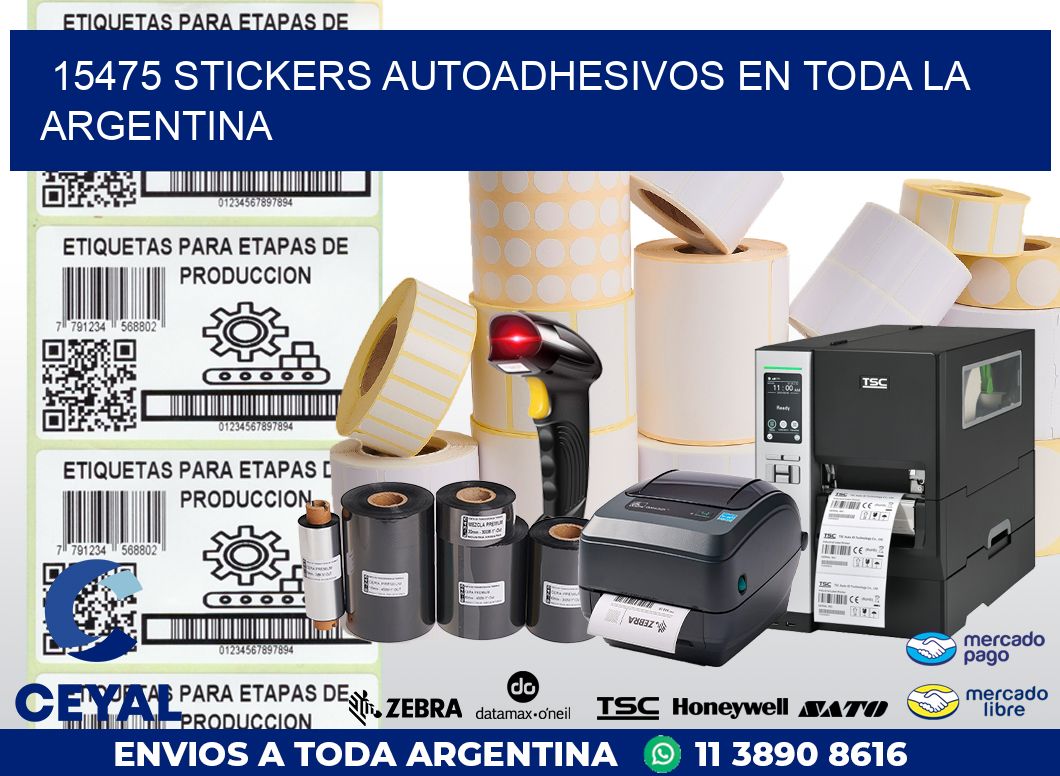 15475 STICKERS AUTOADHESIVOS EN TODA LA ARGENTINA