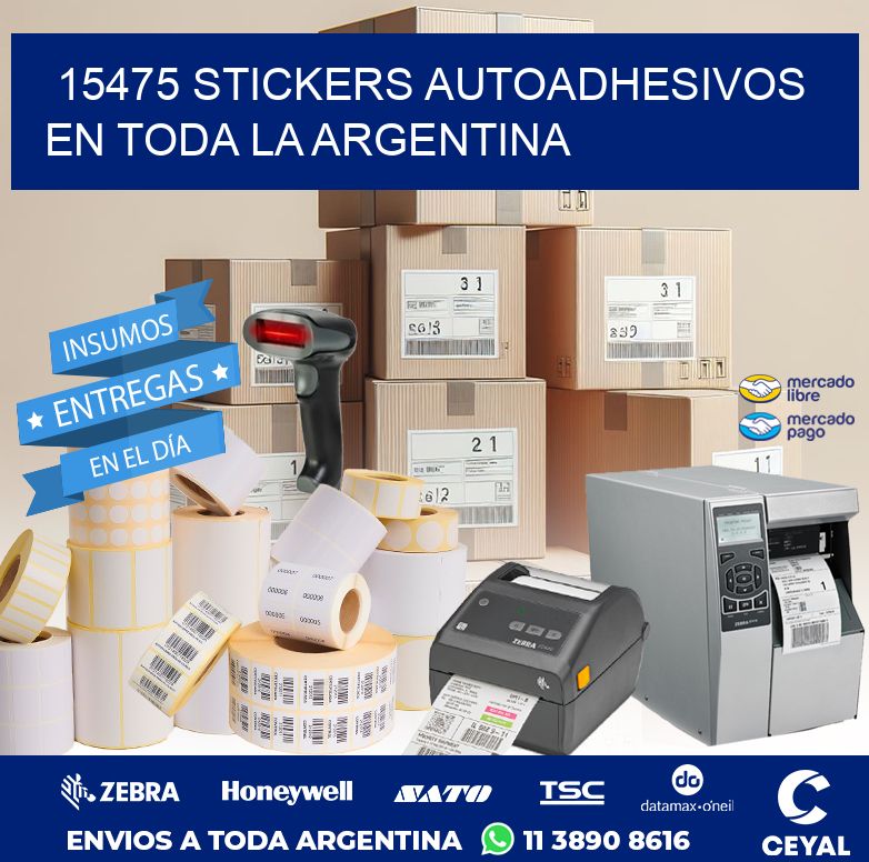 15475 STICKERS AUTOADHESIVOS EN TODA LA ARGENTINA