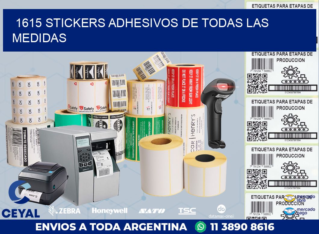 1615 STICKERS ADHESIVOS DE TODAS LAS MEDIDAS