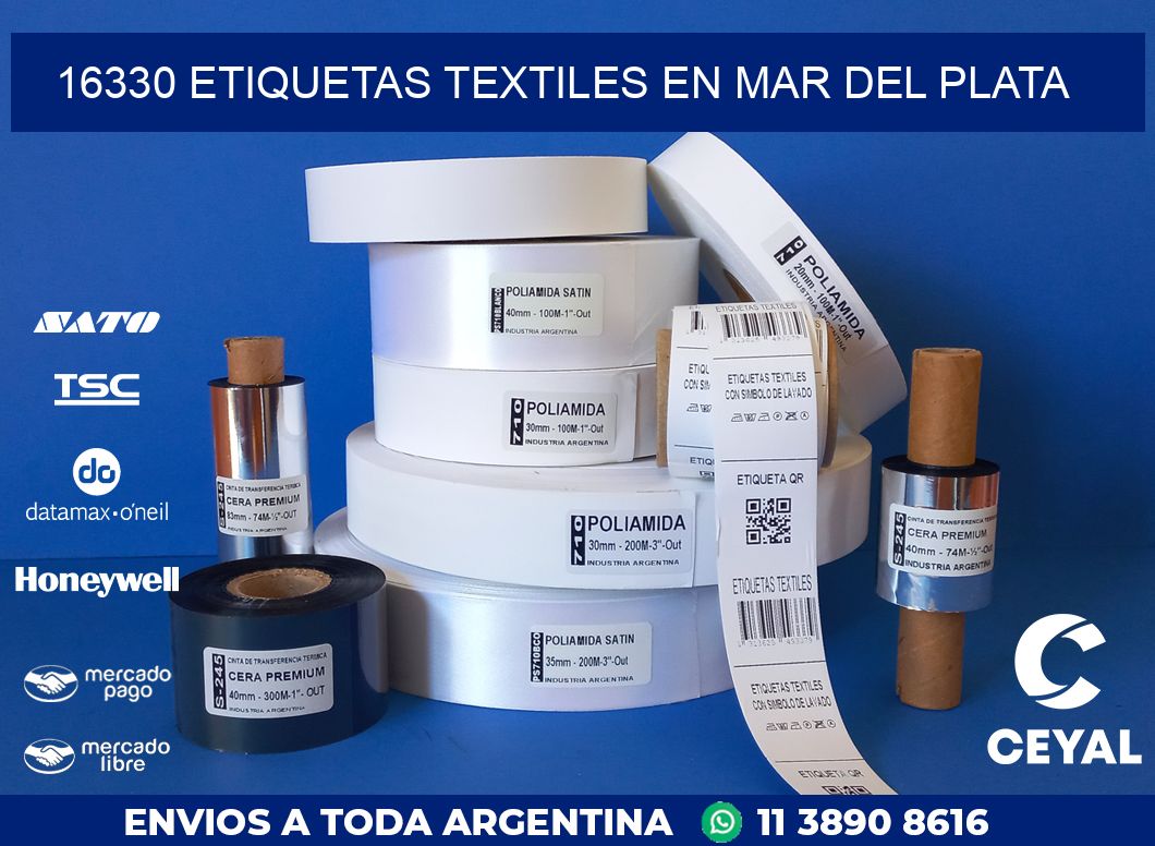 16330 ETIQUETAS TEXTILES EN MAR DEL PLATA