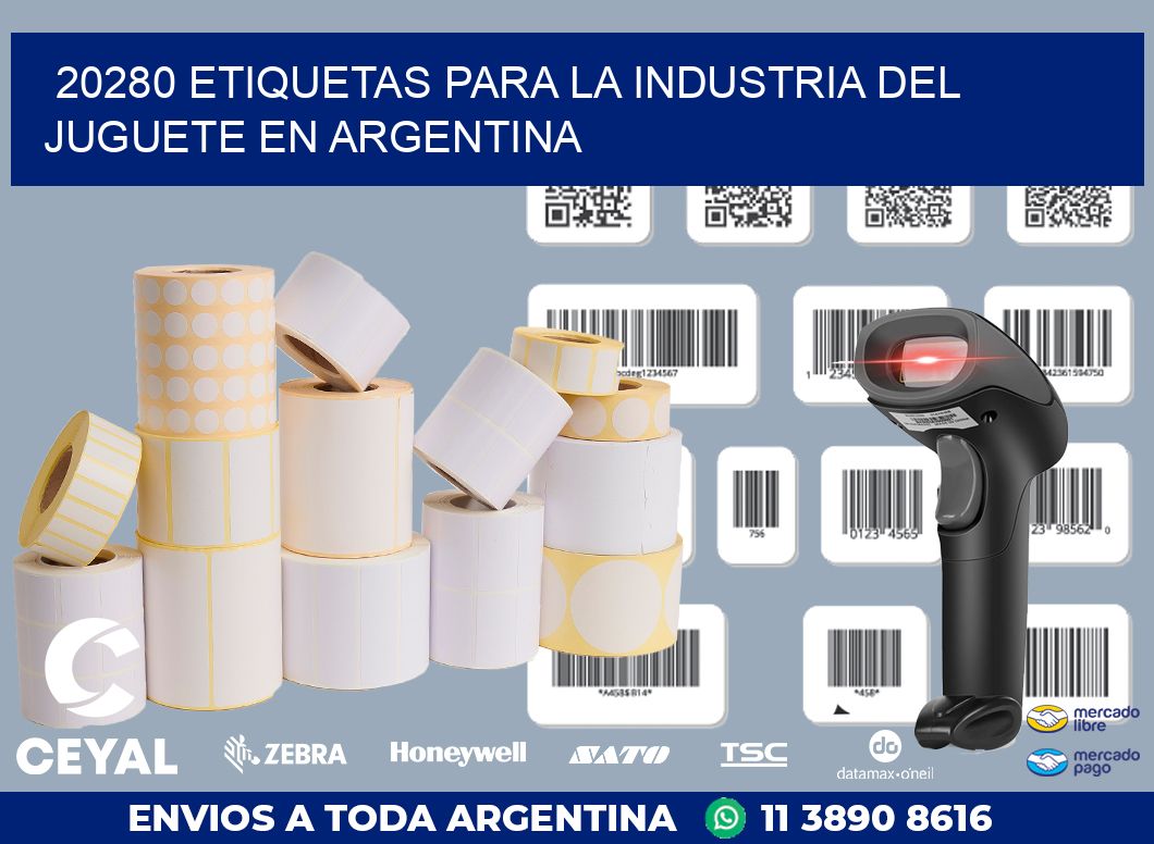 20280 ETIQUETAS PARA LA INDUSTRIA DEL JUGUETE EN ARGENTINA