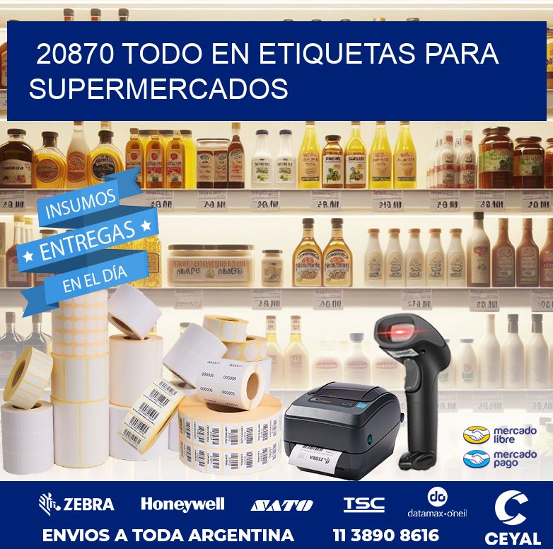 20870 TODO EN ETIQUETAS PARA SUPERMERCADOS