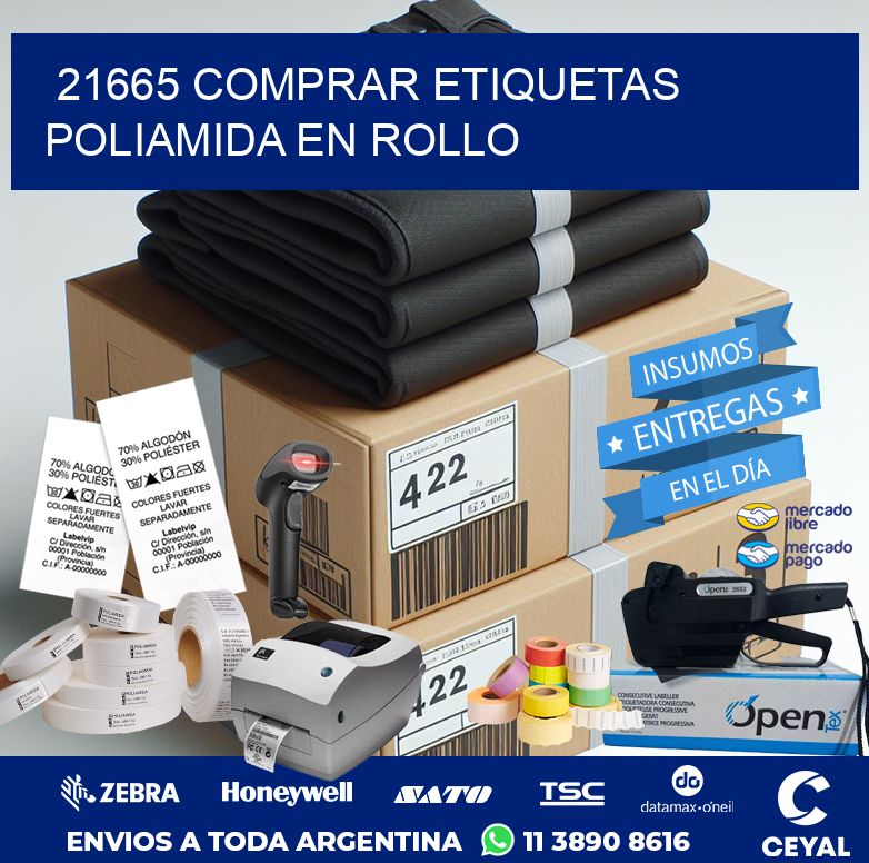 21665 COMPRAR ETIQUETAS POLIAMIDA EN ROLLO