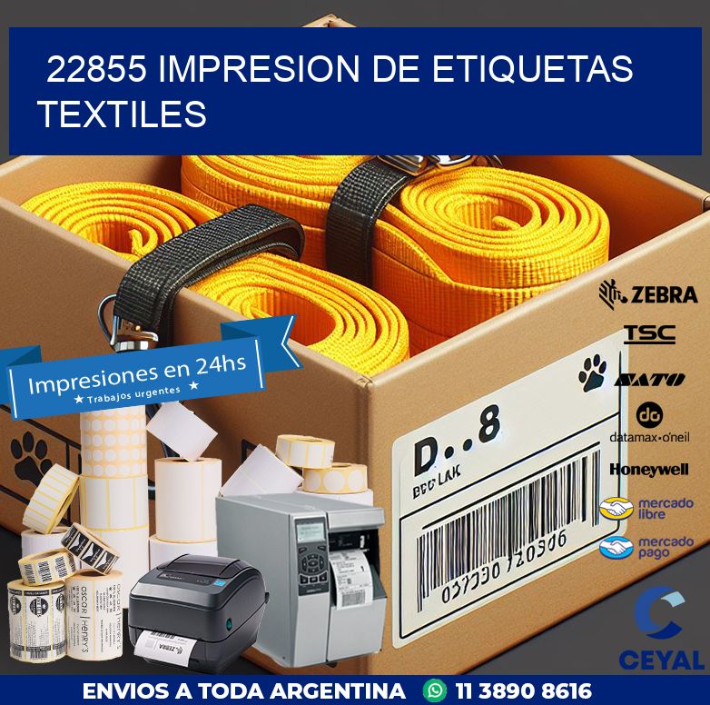 22855 IMPRESION DE ETIQUETAS TEXTILES