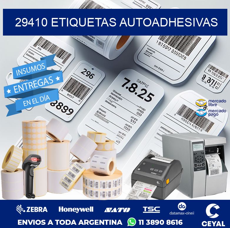 29410 ETIQUETAS AUTOADHESIVAS