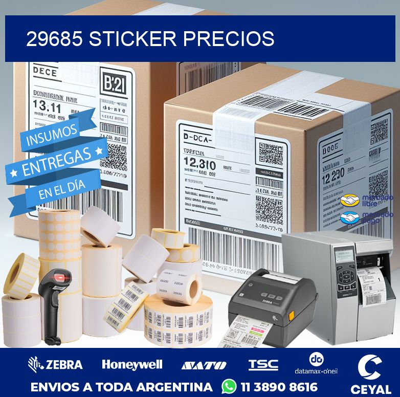 29685 STICKER PRECIOS