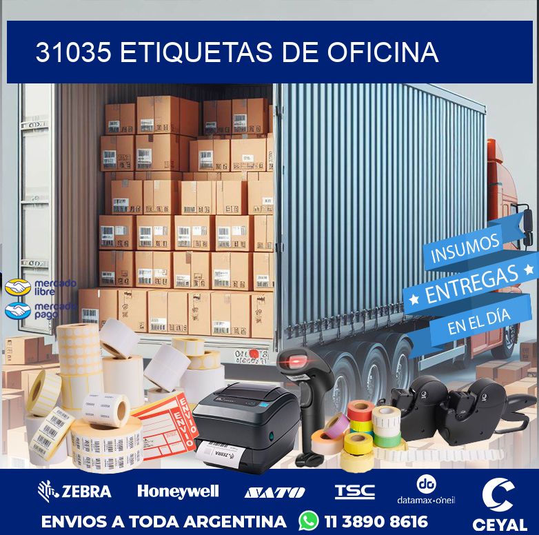 31035 ETIQUETAS DE OFICINA